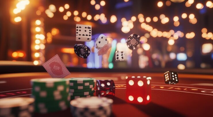 hujantogel Game Demo interface showing virtual credits and game selection